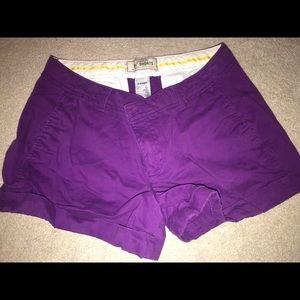 Purple old navy shorts size 6